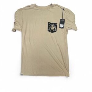 Moonshine spirit tan men's shirt